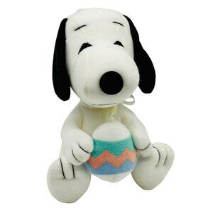 Prestige Toy Snoppy Easter Egg Plush Peanuts 50 Anniversary‎ 7 inch Stuffed Dog